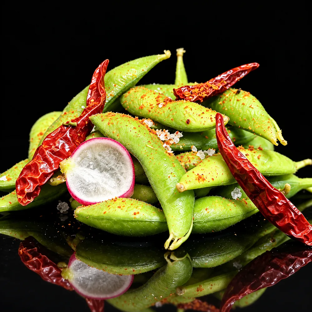 Edamame Piccante shichimi — Tenki Japanese Dining