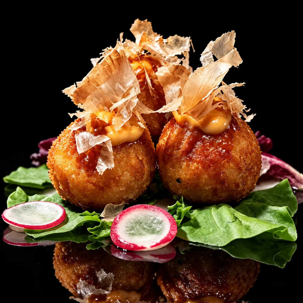 Takoyaki (3pz) — Tenki Japanese Dining