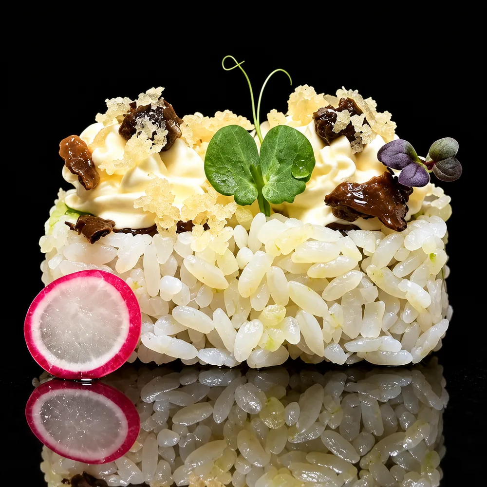 Uramaki al Tartufo (4pz) — Tenki Japanese Dining
