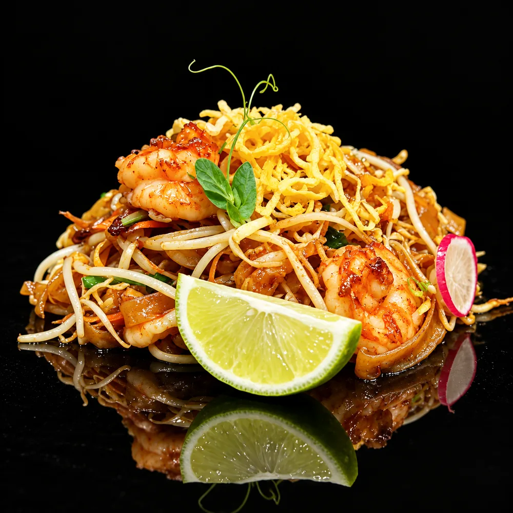 Pad Thai Gamberi — Tenki Japanese Dining